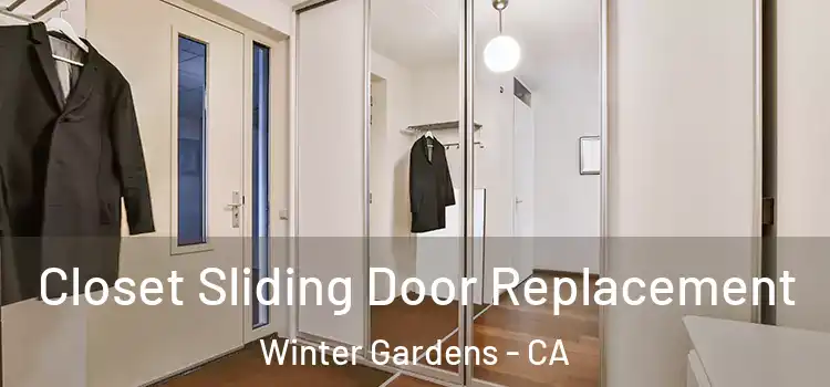 Closet Sliding Door Replacement Winter Gardens - CA