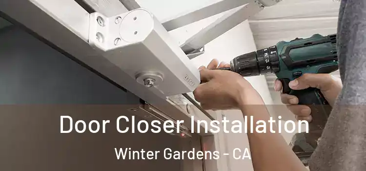 Door Closer Installation Winter Gardens - CA
