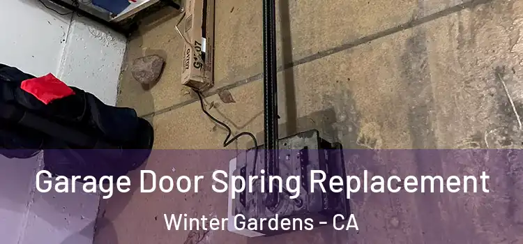  Garage Door Spring Replacement Winter Gardens - CA