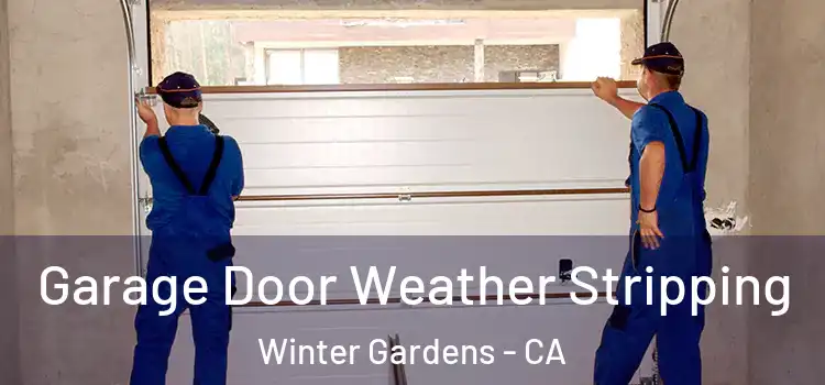  Garage Door Weather Stripping Winter Gardens - CA