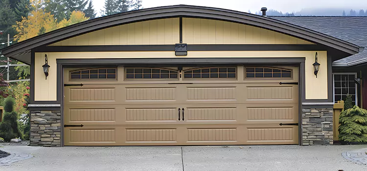 Residential Vinyl Roll Up Doors Winter Gardens