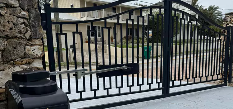 Swing Gate Opener with Keypad Winter Gardens