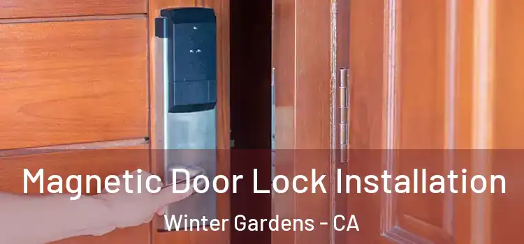  Magnetic Door Lock Installation Winter Gardens - CA