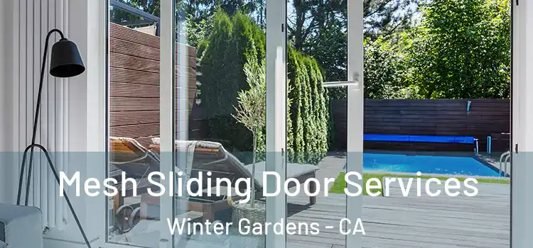 Mesh Sliding Door Services Winter Gardens - CA
