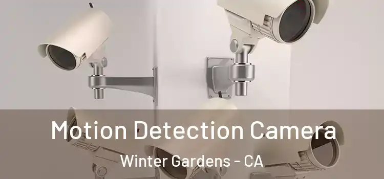  Motion Detection Camera Winter Gardens - CA