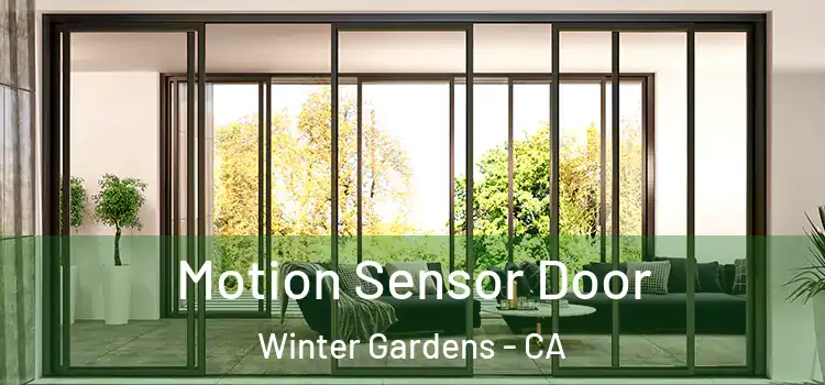  Motion Sensor Door Winter Gardens - CA