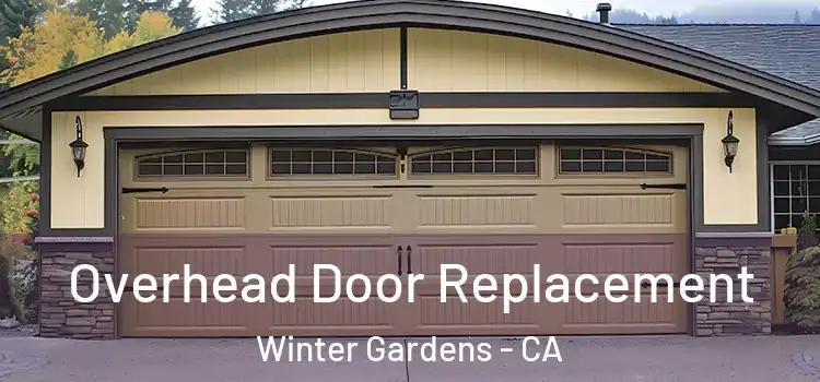  Overhead Door Replacement Winter Gardens - CA