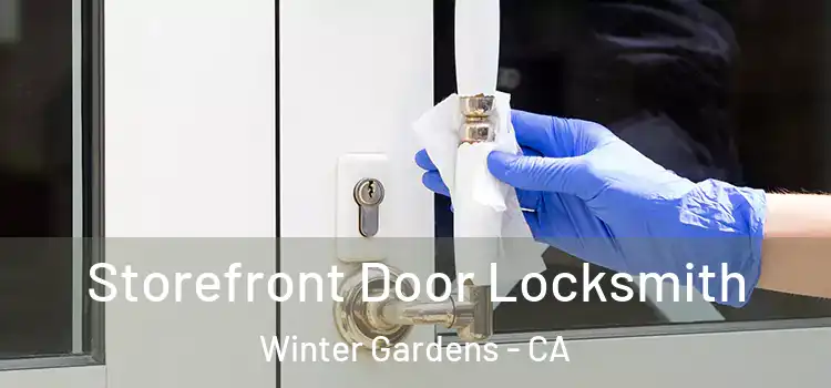 Storefront Door Locksmith Winter Gardens - CA