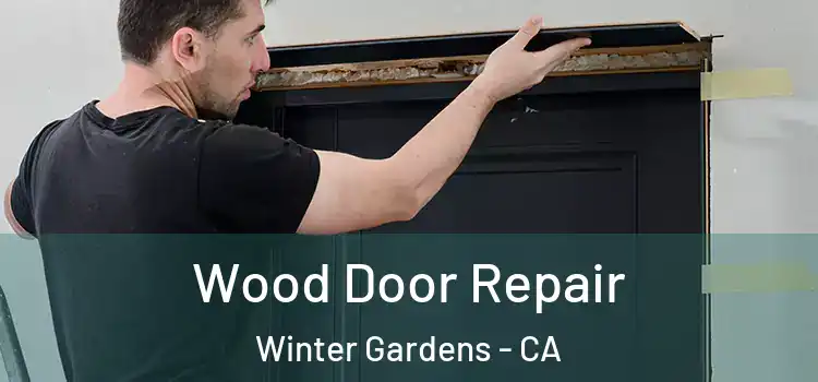 Wood Door Repair Winter Gardens - CA